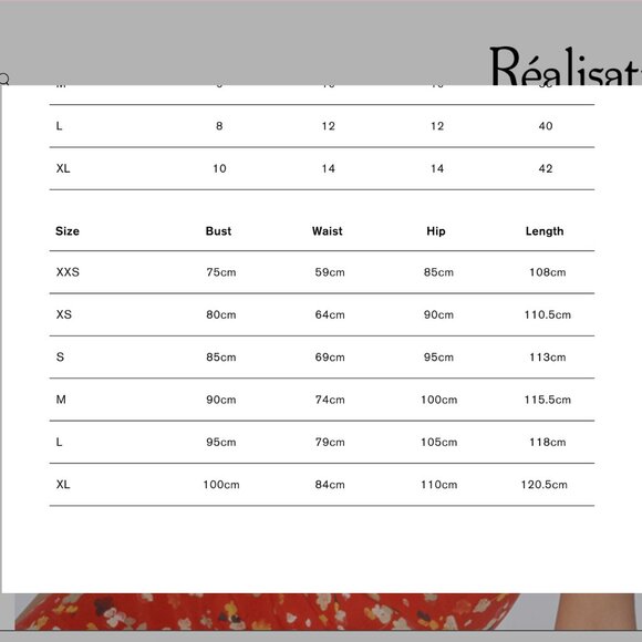 Realisation Par The Teale in Rouge Fleur 100% Silk Dress Size Large - Picture 11 of 11